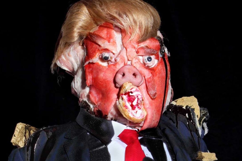 Donald Trump re-imagined with animal parts. Photo: James Ostrer