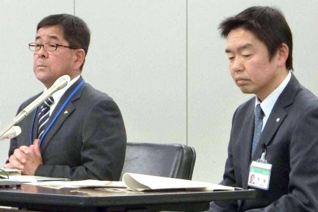 Officials at a child consultation centre in Sagamihara, southwest of Tokyo. Photo: Kyodo