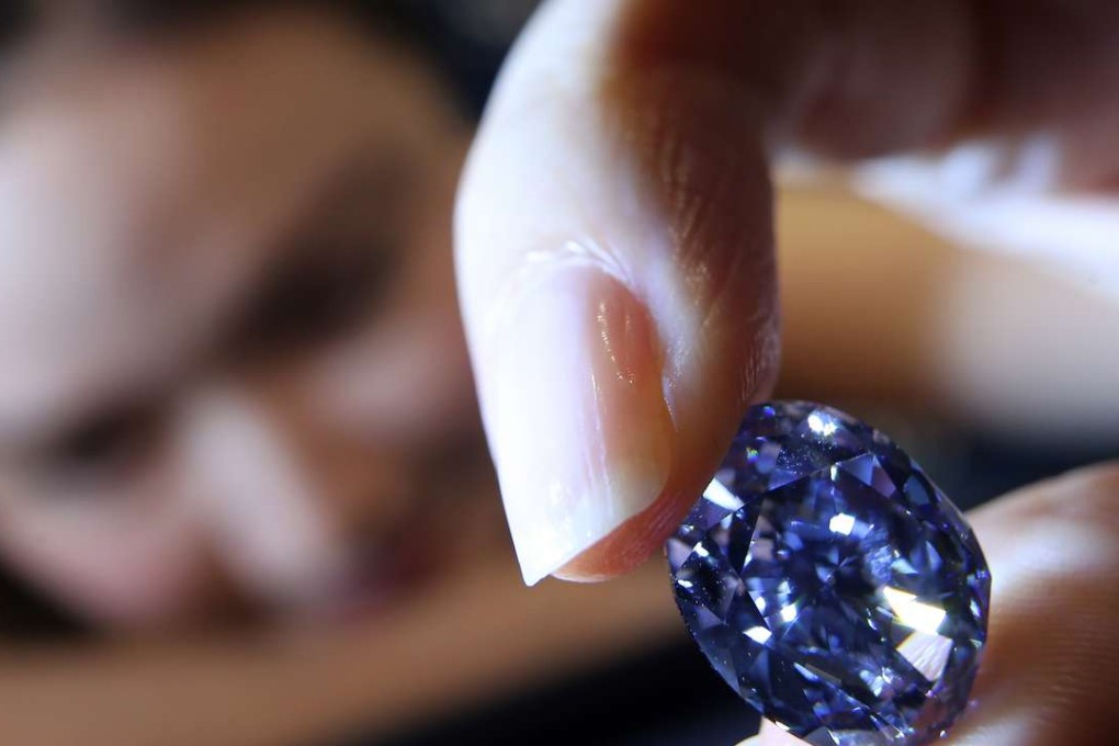 The De Beers Millennium Jewel 4 is a 10.10-carat diamond. Photo: Dickson Lee