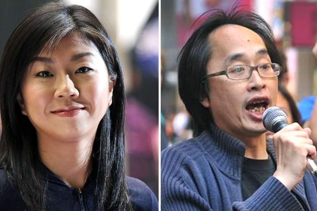 Candace Chong (left) and Chan Chu-hei discussed the issue on on RTHK on Wednesday morning. Photos: Dickson Lee, SCMP Pictures
