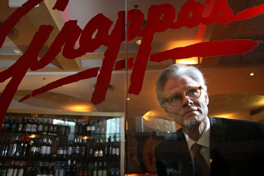 Save Grappa’s campaigner Jonathan Midgley outside the soon-to-close venue. Photo: Bruce Yan