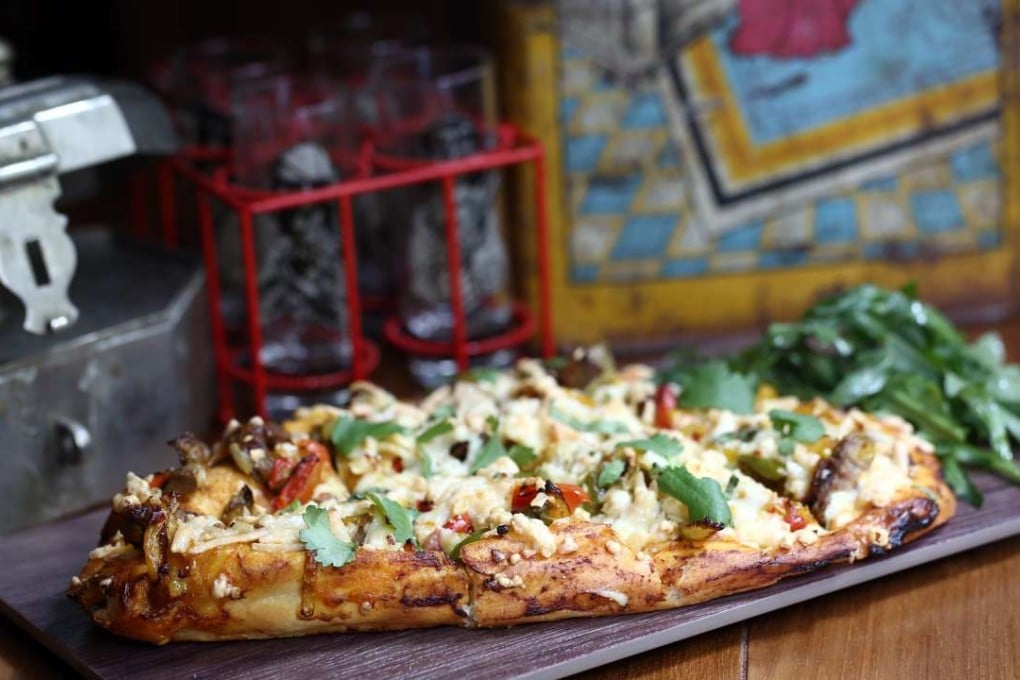 Beef chilli naanza from Bindaas Bar + Kitchen in Central. Photo: Jonathan Wong