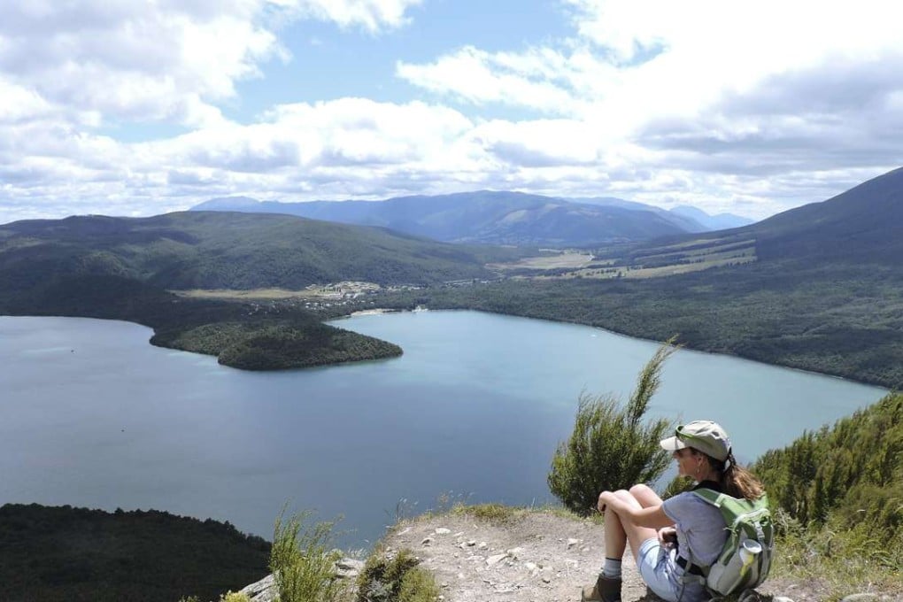 Lake Rotoiti near the top of Mount Robert. Photo: Mark Muckenfuss