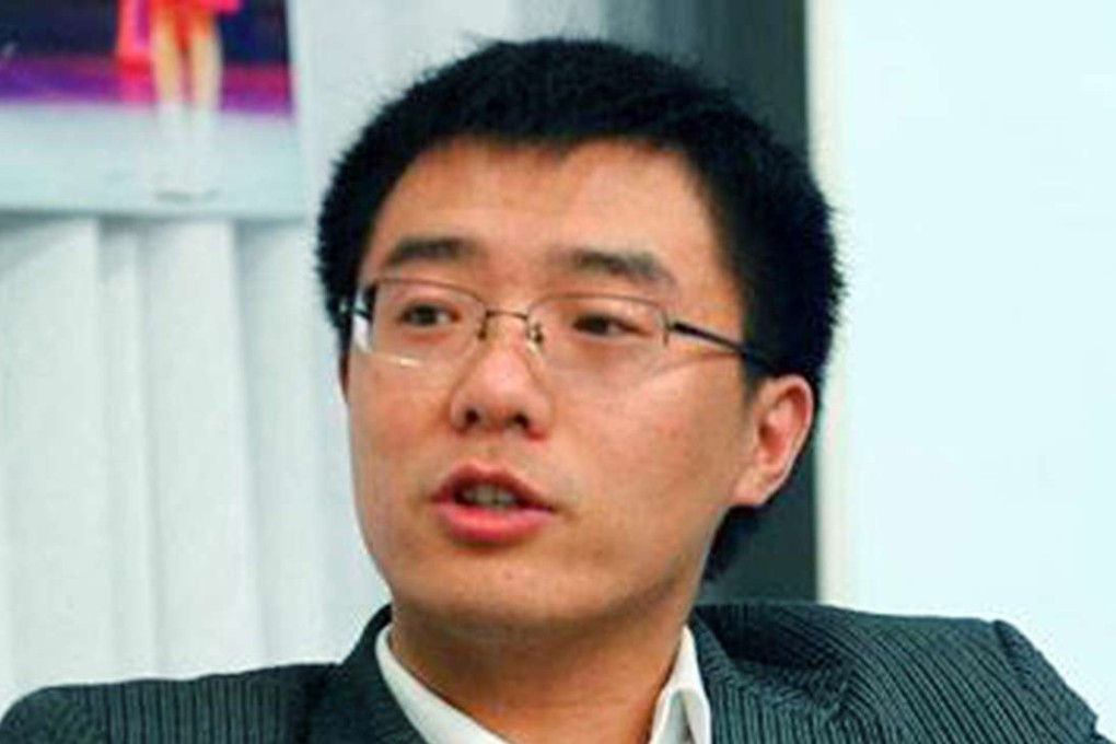 Beijing-based freelance journalist Jia Jia was taken away by police on March 15 at Beijing Capital International Airport on his way to Hong Kong.. Photo: SCMP Pictures