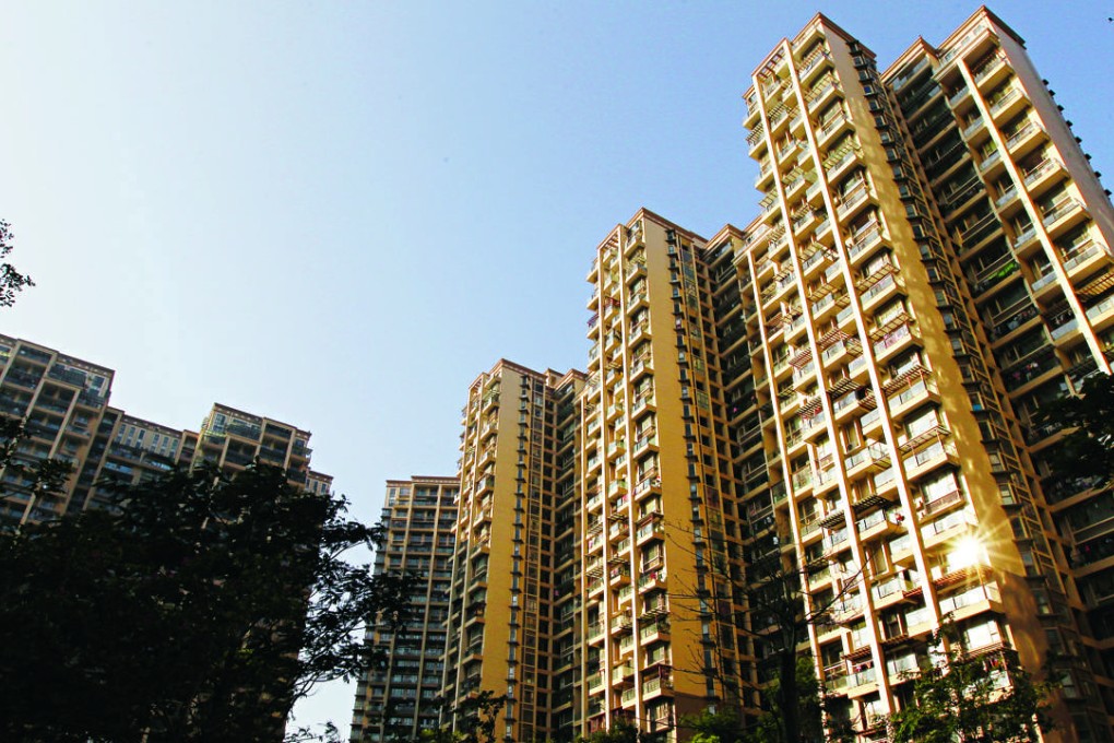 Blocks of flats tower over Qianhai in Shenzhen. Photo: SCMP Pictures
