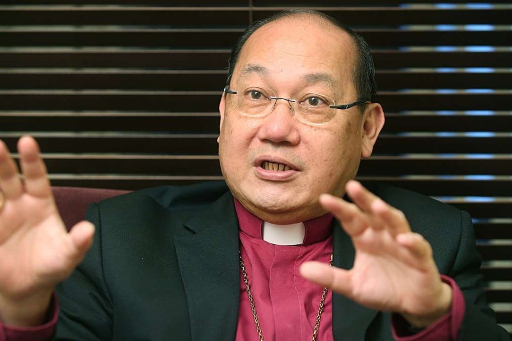 Archbishop Paul Kwong took over his position as leader of the city’s Anglicans in 2007. Photo: Edward Wong