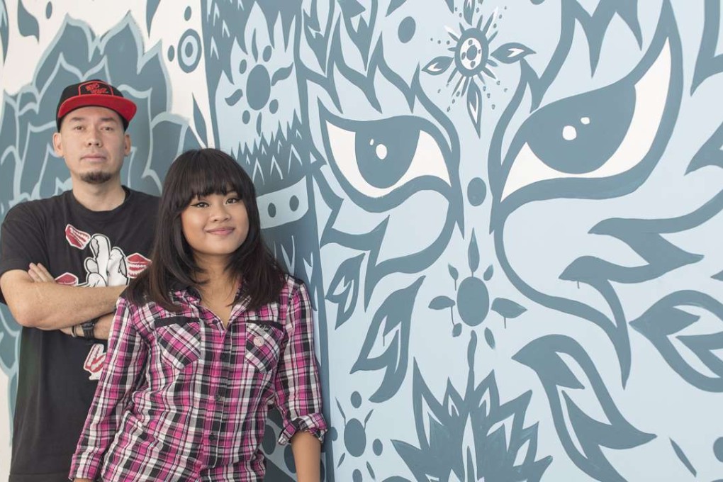 Peap Tarr and Lisa Mam introduced street art to Cambodia.