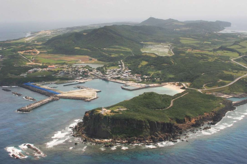An aerial view shows Yonaguni island, Okinawa prefecture. On Monday, Japan switched on a radar station on the island that for the first time will give it a permanent intelligence gathering post close to Taiwan and a group of disputed islands claimed by both Tokyo and Beijing. Photo: Reuters/Kyodo
