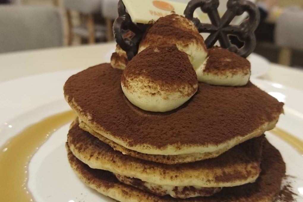 Three-layered tiramisu pancake. Photos: Elaine Yau