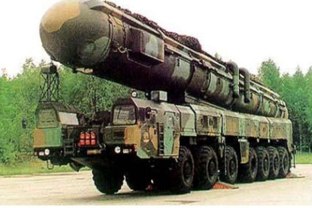 China’s DF-41 long-range nuclear missile might go into service this year. Photo: SCMP Pictures