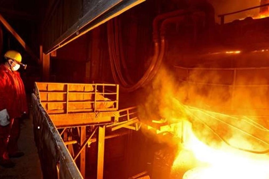 Dongbei Special Steel, a steelmaker owned by the Liaoning provincial government, failed to repay creditors 852 million yuan in one-year notes and interest on Monday. Photo: SCMP Pictures