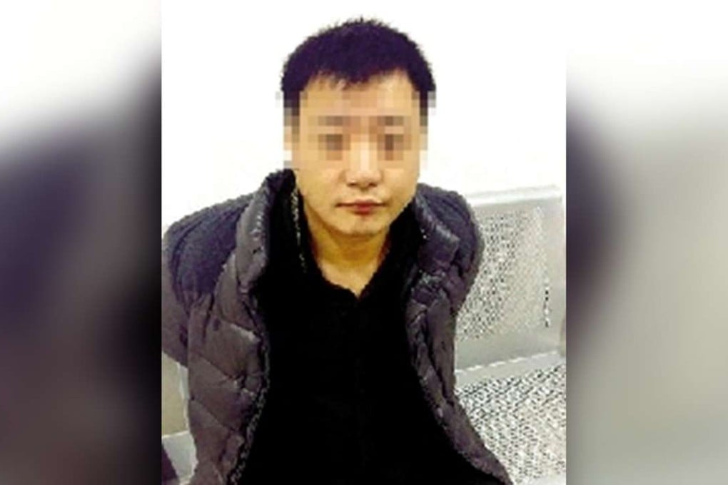 The Chinese suspect in a case in which a depressed wheelchair-bound man paid him 70,000 yuan to murder him. Photo: SCMP Pictures