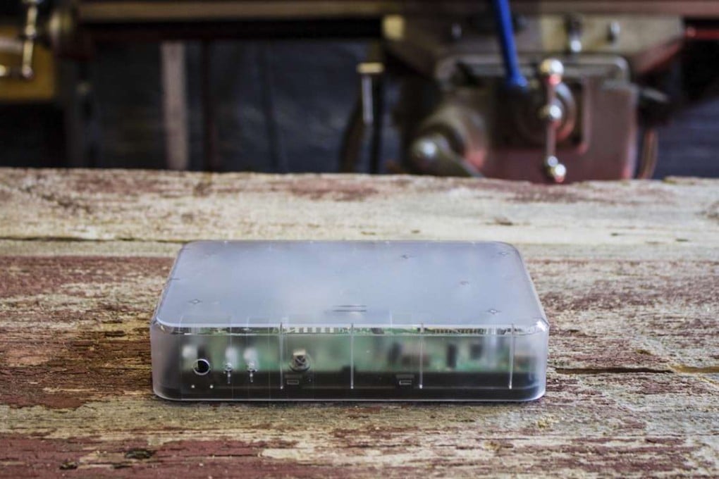 The Lighthouse Wi-fi receiver picks up free internet from telecoms satellites. Photo: courtesy of Outernet