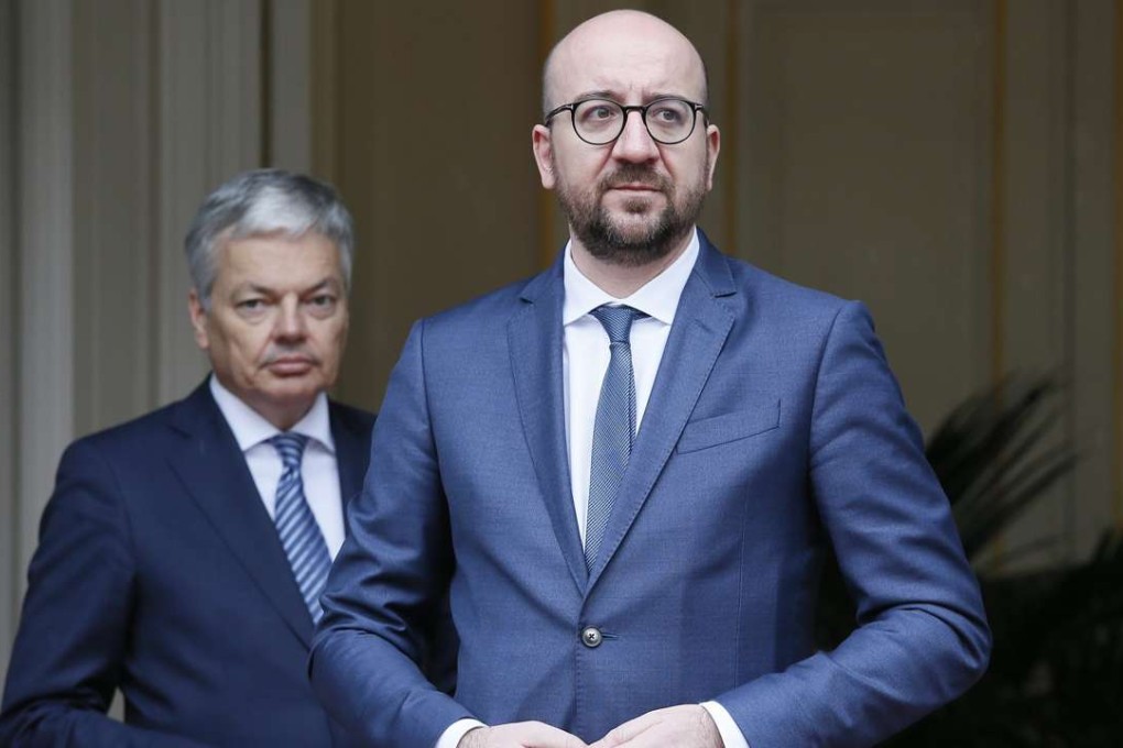 Belgian Prime Minister Charles Michel (right) and Foreign Affairs Minister Didier Reynders. Photo: EPA