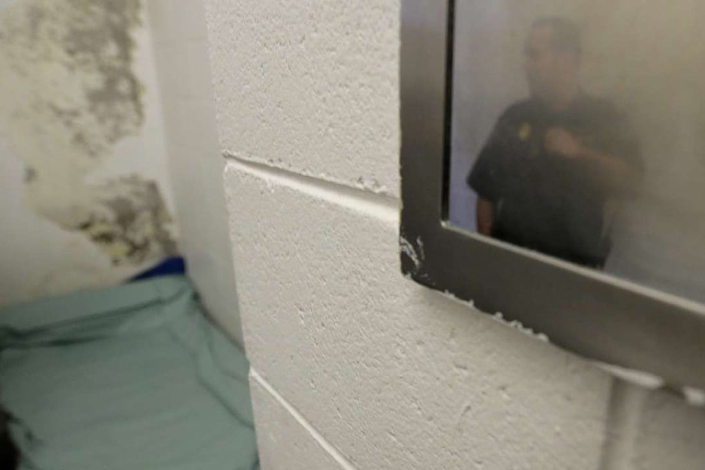 A cell used for solitary confinement is seen at a Rhode Island prison in the US. Some lawmakers in Rhode Island are pushing to curb the use of solitary confinement in state prisons. Photo: AP
