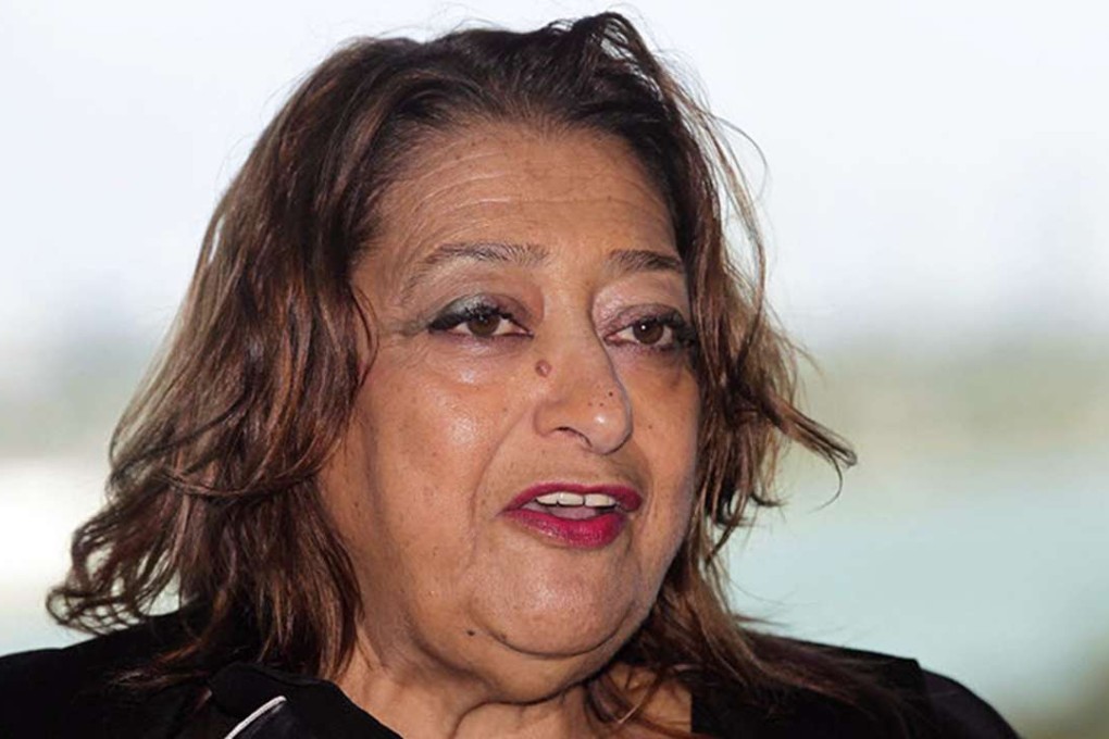 Zaha Hadid died of a sudden heart attack in Miami on Thursday. Photo: Reuters