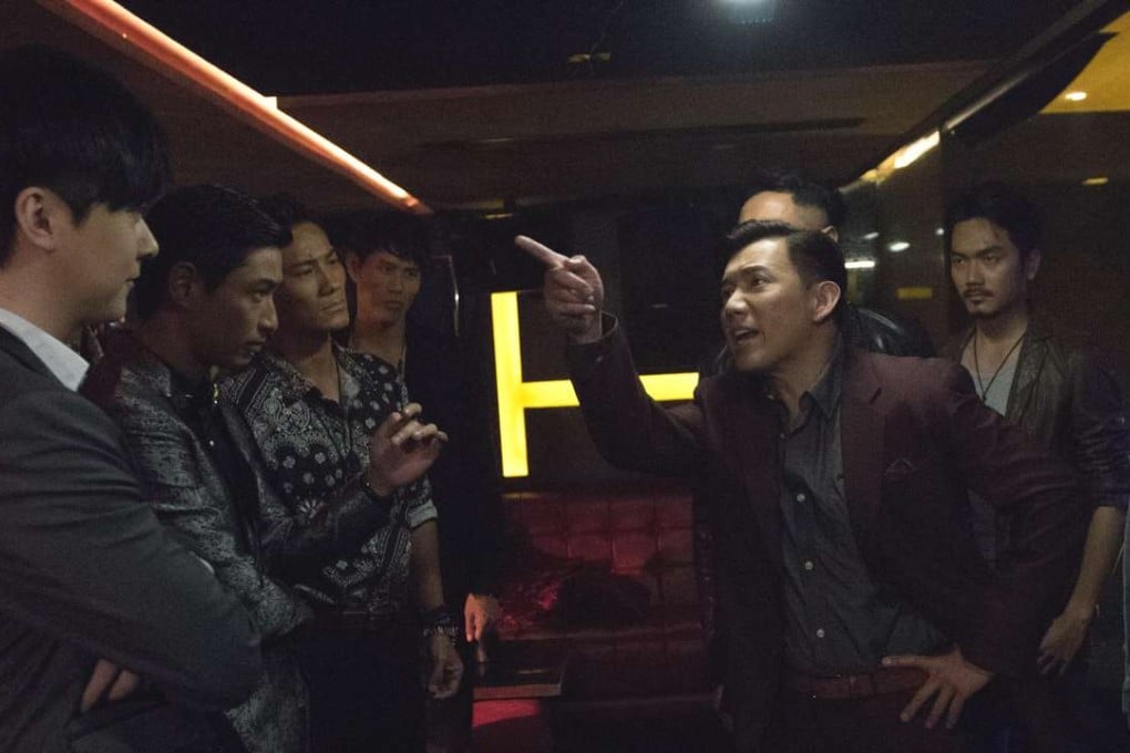 Chapman To (centre) and Gregory Wong (second from left) go head to head in the gangster epic The Mobfathers (Category III; Cantonese). The film, directed by Herman Yau, also stars Anthony Wong