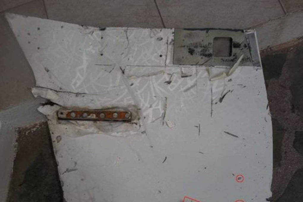 The debris was found on the coast of Rodrigues Island by two guests at the Mourouk Ebony Hotel Thursday, CNN reported. Photo: Twitter