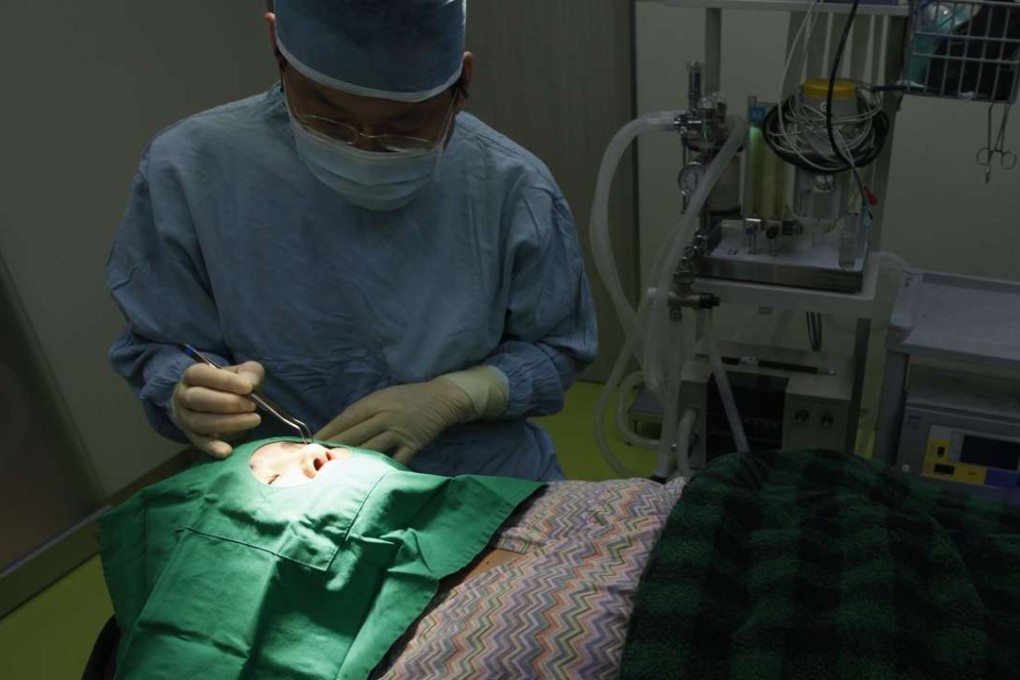 China is tipped to become the world’s third largest cosmetic surgery market by 2019. Photo: Reuters