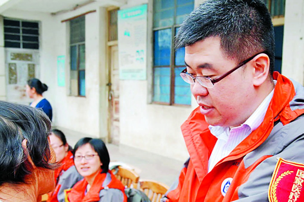 Dr Yang Zhen, a surgeon and deputy chief of hospital administration department in Shanghai’s Zhongshan Hospital. SCMP Pictures