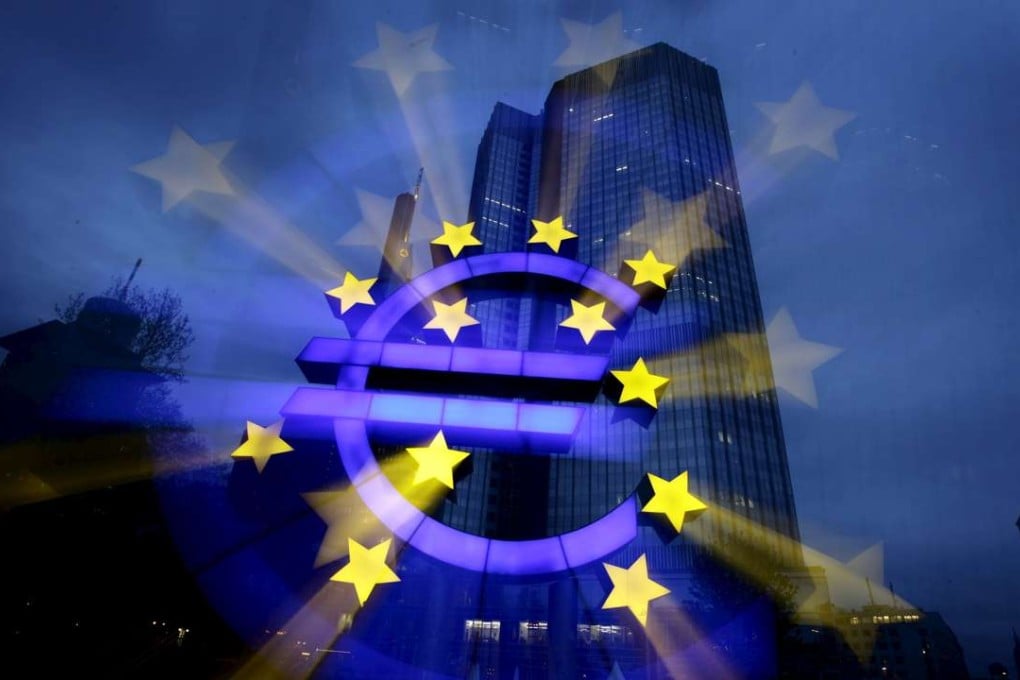it has taken herculean efforts by the European Central Bank and European Union policymakers to spare the euro from a complete wipeout. Photo: Reuters