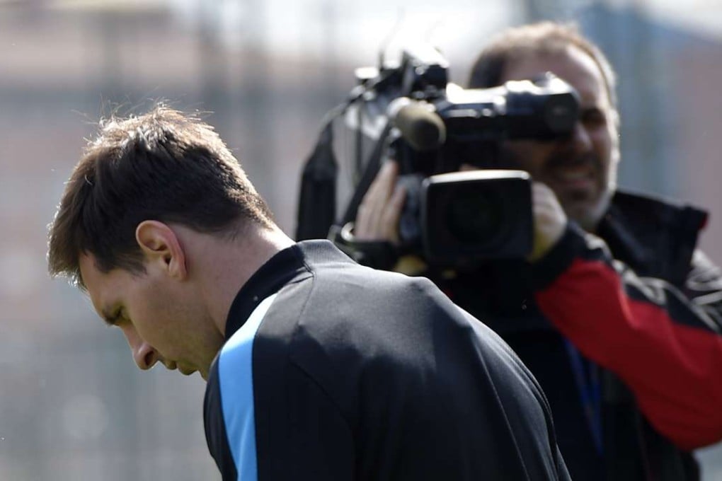 Barcelona player Lionel Messi is back in the headlines as a fresh tax evasion scandal comes to light. Photo: AFP