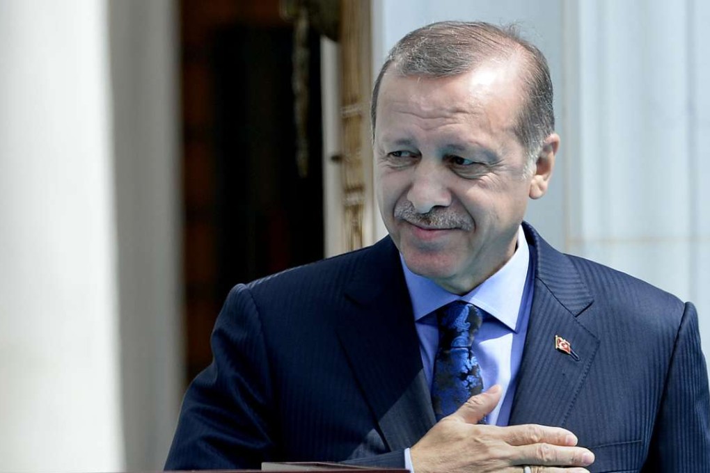 The ID number of Turkey's President Recep Tayyip Erdogan was among the 50 million posted online by hackers. Photo: AFP