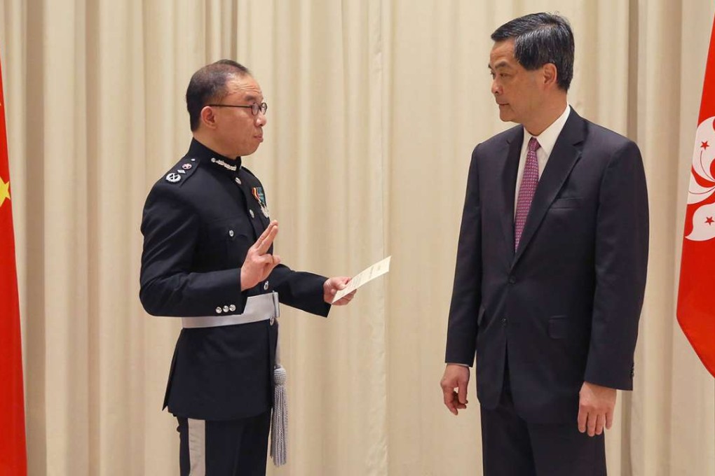 Erick Tsang Kwok-wai held the position of deputy director of immigration before taking up the top post on Tuesday. Photo: SCMP Pictures