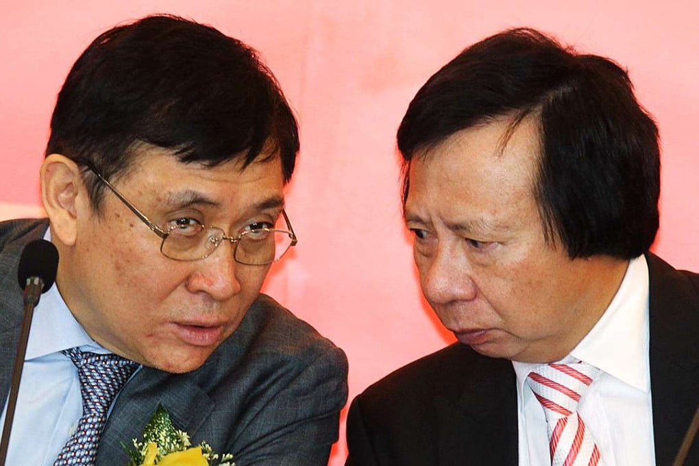 Raymond Kwok (left) and Thomas Kwok have been linked with detention centres in Australia. Photo: Edward Wong