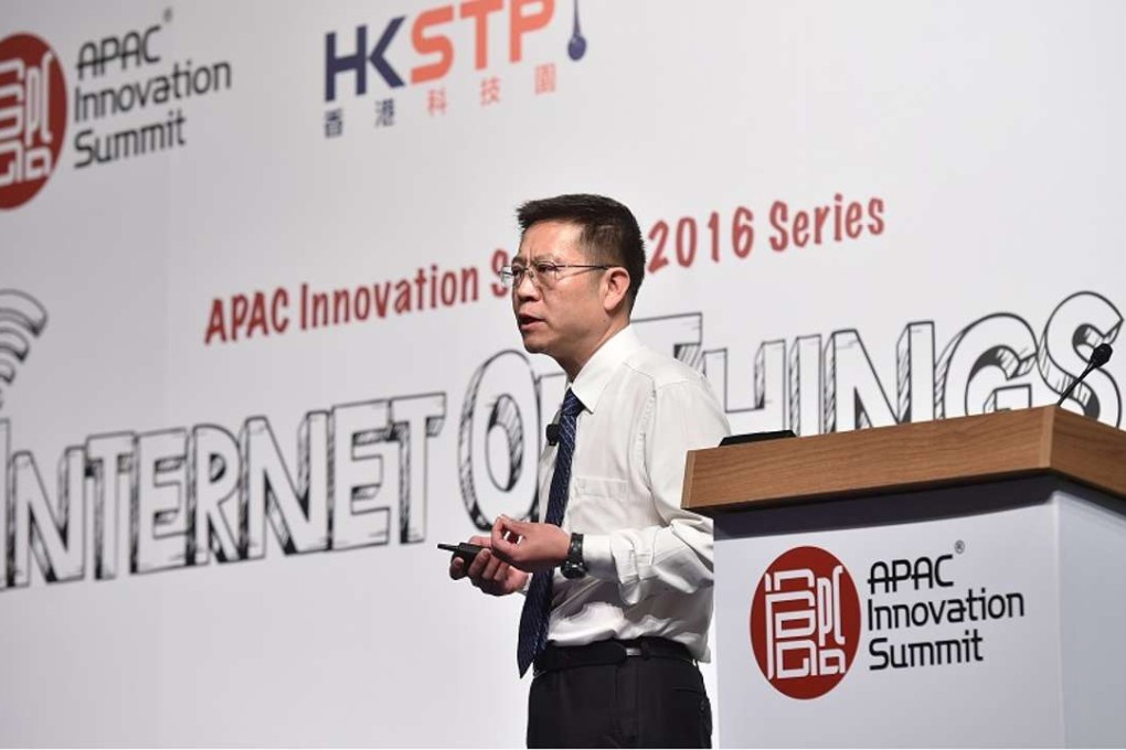 Li Beiguang, deputy director general of the department of planning under China’s Ministry of Industry and Information Technology, said the investment in the manufacturing innovation centres will be ‘enormous’. Photo: Jack Liu