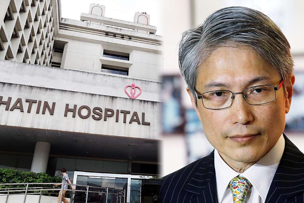Shatin Hospital chief executive Lee Koon-hung apologised to the man’s family. Photos: Dickson Lee