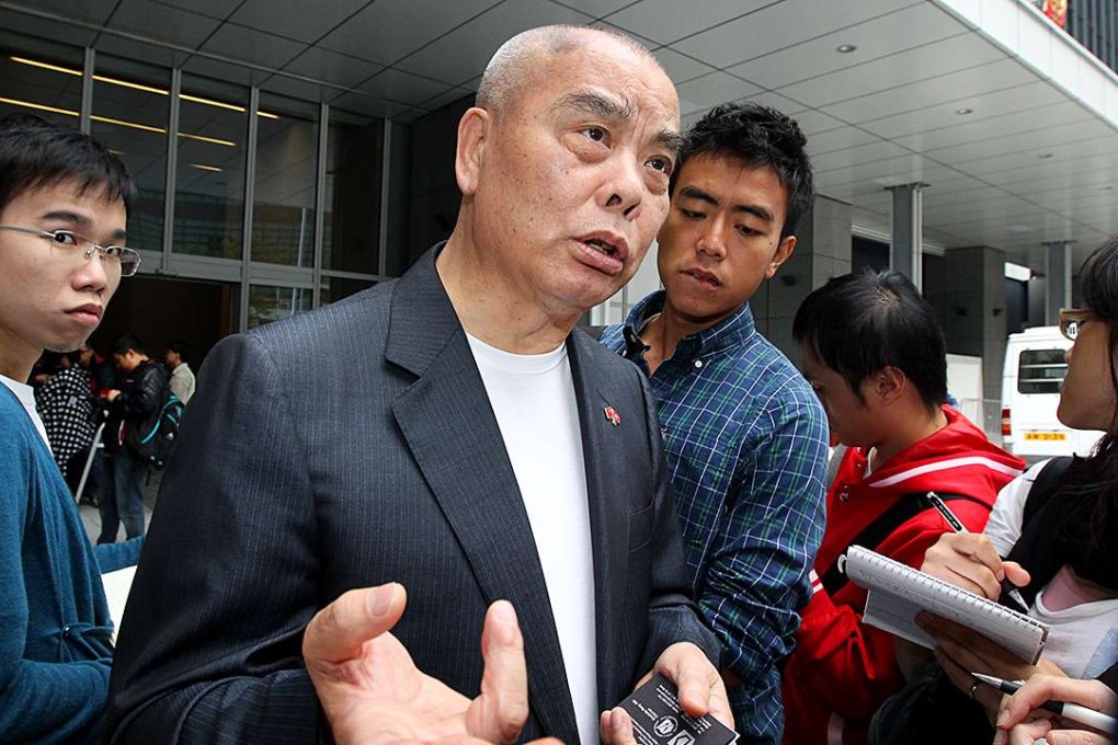 Crucindo Hung Cho-sing of the Motion Picture Industry Association echoes call for voting reform. Photo: Felix Wong