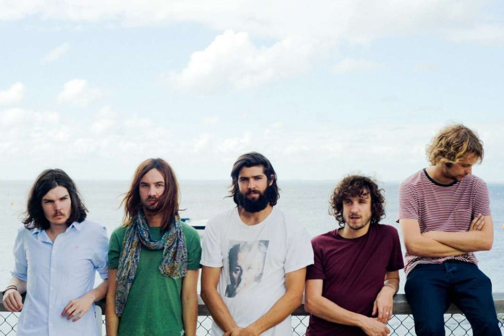 Tame Impala, featuring the band’s only permanent member, multi-instrumentalist Kevin Parker (second from left).