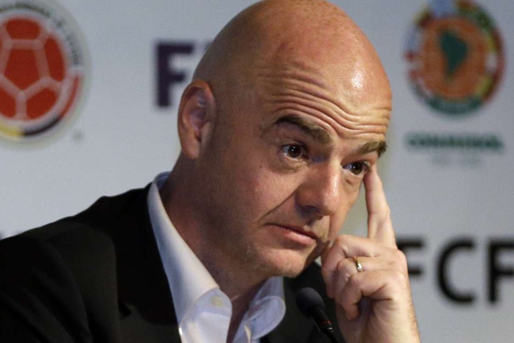 New Fifa president Gianni Infantino is dismayed at having his “integrity doubted” in the Panama Papers scandal. Photo: AP