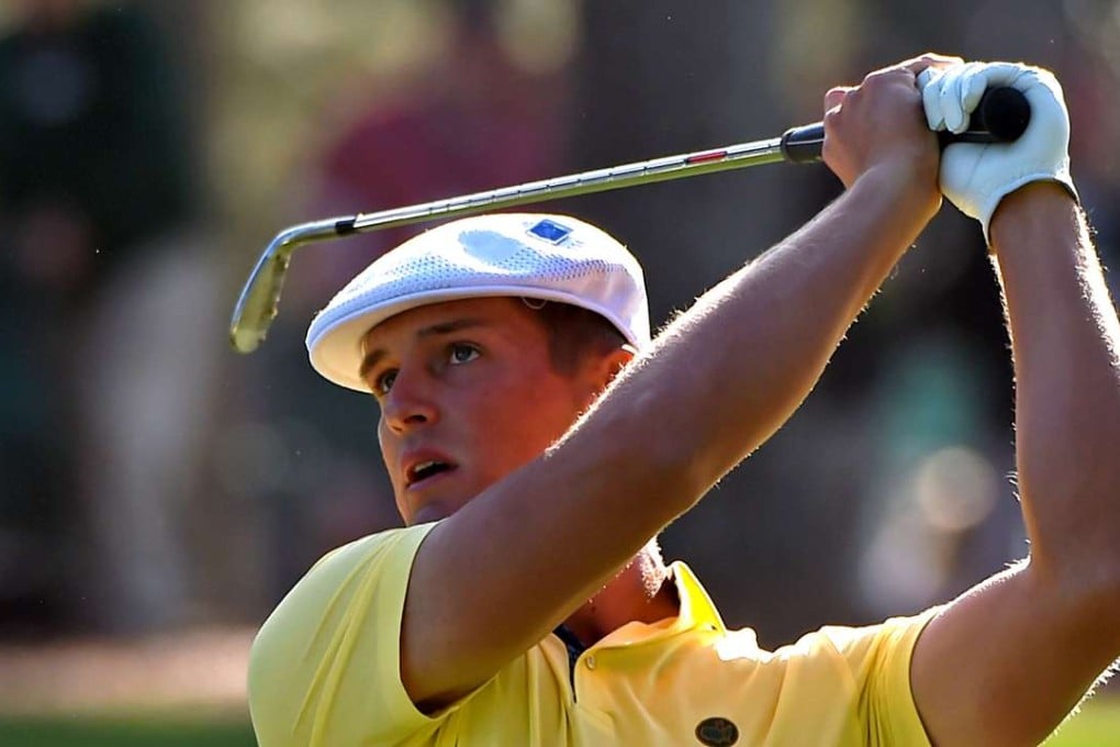 Amateur Bryson DeChambeau has been the surprise package at the Masters so far this year. Photo: TNS