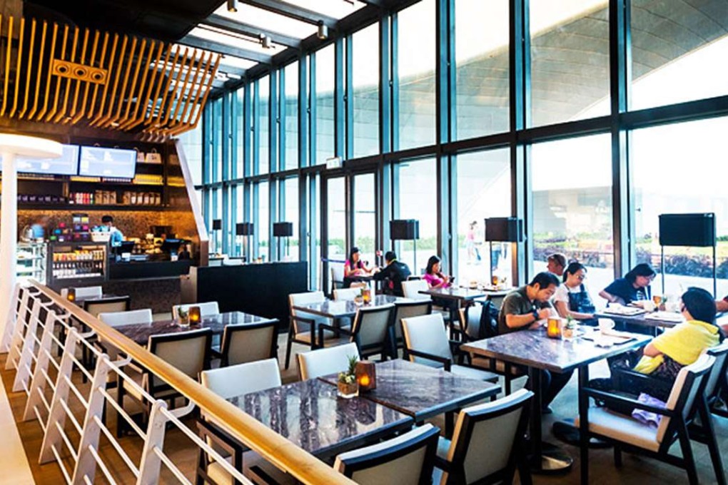 A coffee shop at Kai Tak Cruise Terminal. Photo: SCMP Pictures
