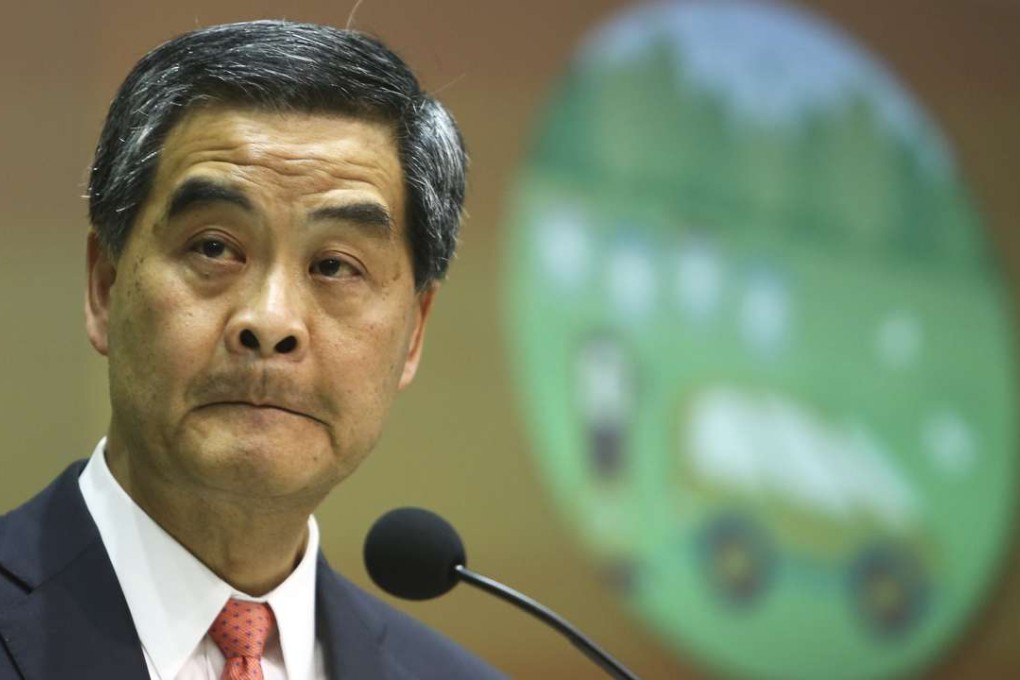 There have been hints, but Chief Executive Leung Chun-ying has still not said if he will seek a second term. Photo: Sam Tsang
