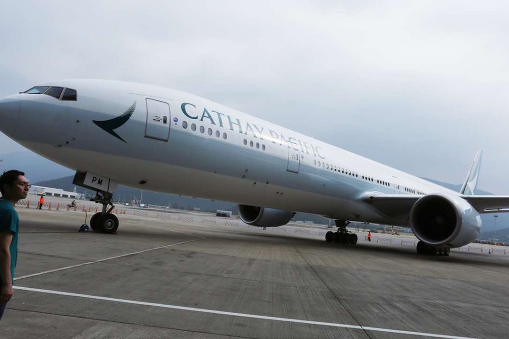 The affected aircraft was a Boeing 777-300ER, like the one pictured. Photo: Jonathan Wong