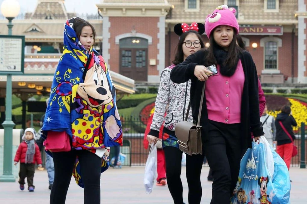 The number of visitors to Hong Kong Disneyland dropped by 9.4 per cent last year. Photo: Dickson Lee