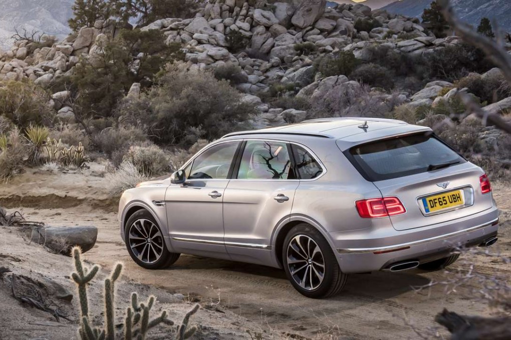 The Bentley Bentayga SUV. Photos: Bentley