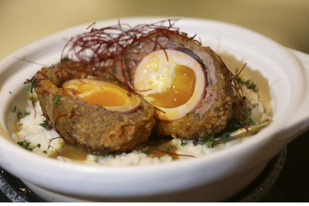 NZ beef Scotch egg by Hei House in Wan Chai. Photos: May Tse
