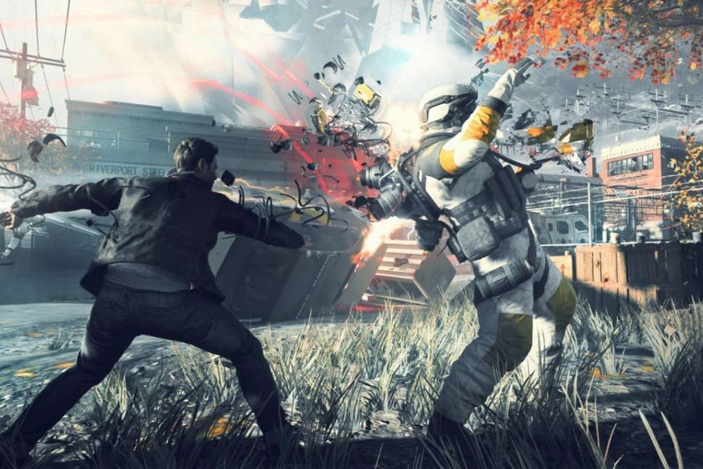 A screengrab from Quantum Break.