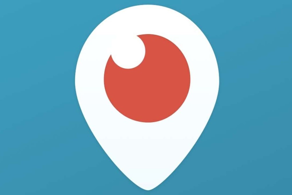 The logo for the Periscope app, which allows users to stream live video onto the internet via their smartphone. Graphic : Periscope