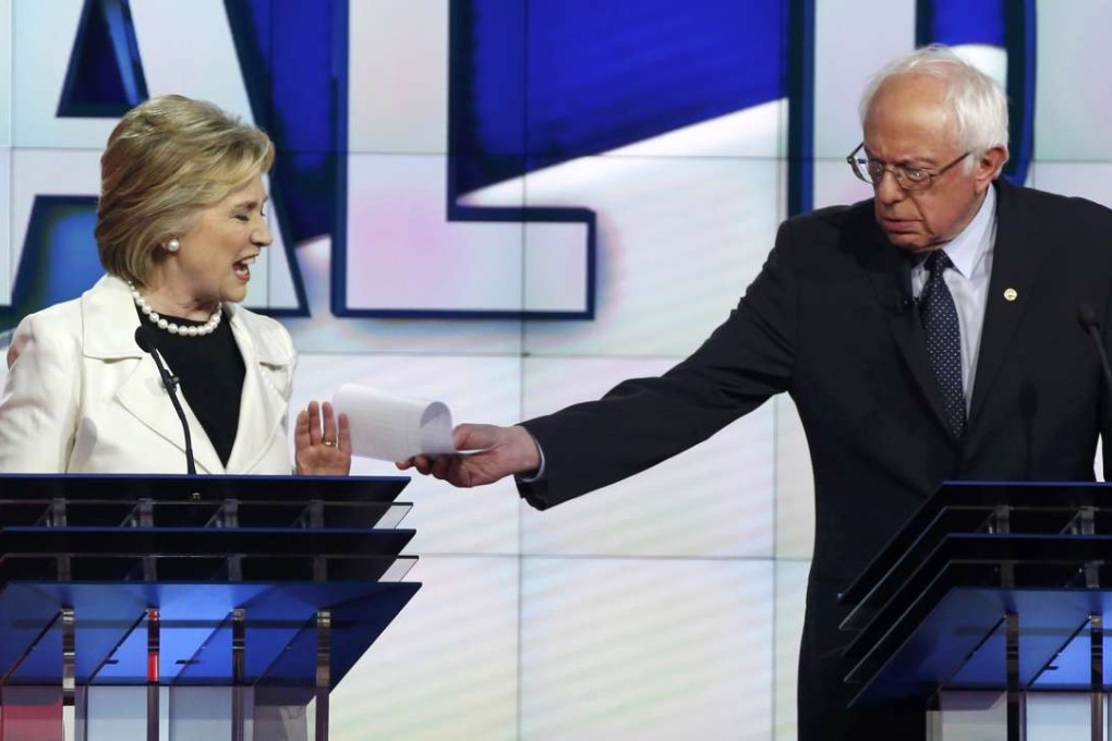 Shouting match: Clinton and Sanders crank up the volume in uproarious ...