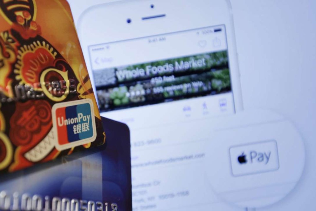 Since its launch on the mainland, Apple Pay has proved a hit with Chinese consumers. Photo: EPA