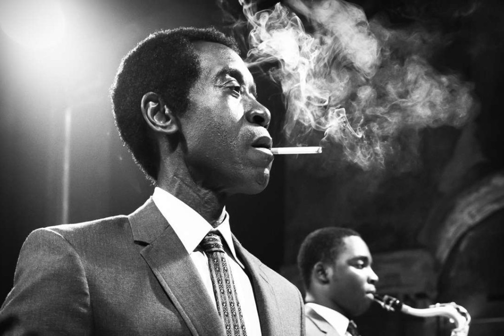 Don Cheadle as Miles Davis in Miles Ahead.