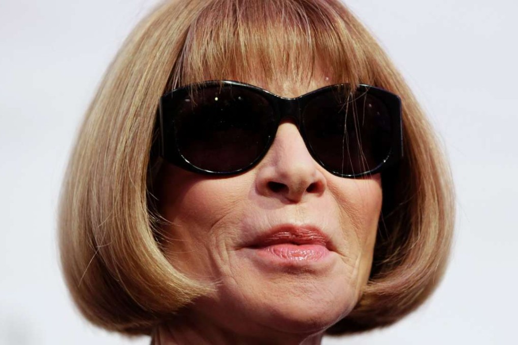 American Vogue Anna Wintour. Photo: AFP