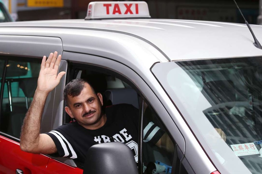 Shehzad Mamood Khan is Hong Kong’s first ethnic minority driver. Photo: K. Y. Cheng