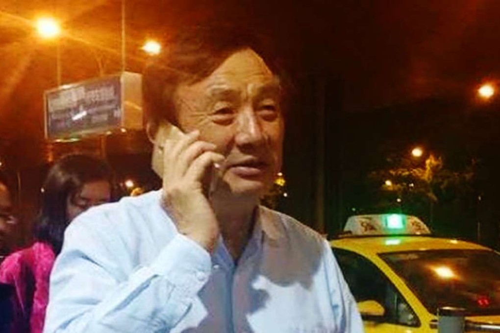 Ren Zhengfei, chief executive of Huawei Technologies, found himself an internet sensation after this photograph of him waiting for a taxi went viral on mainland social media. Photo: SCMP Pictures