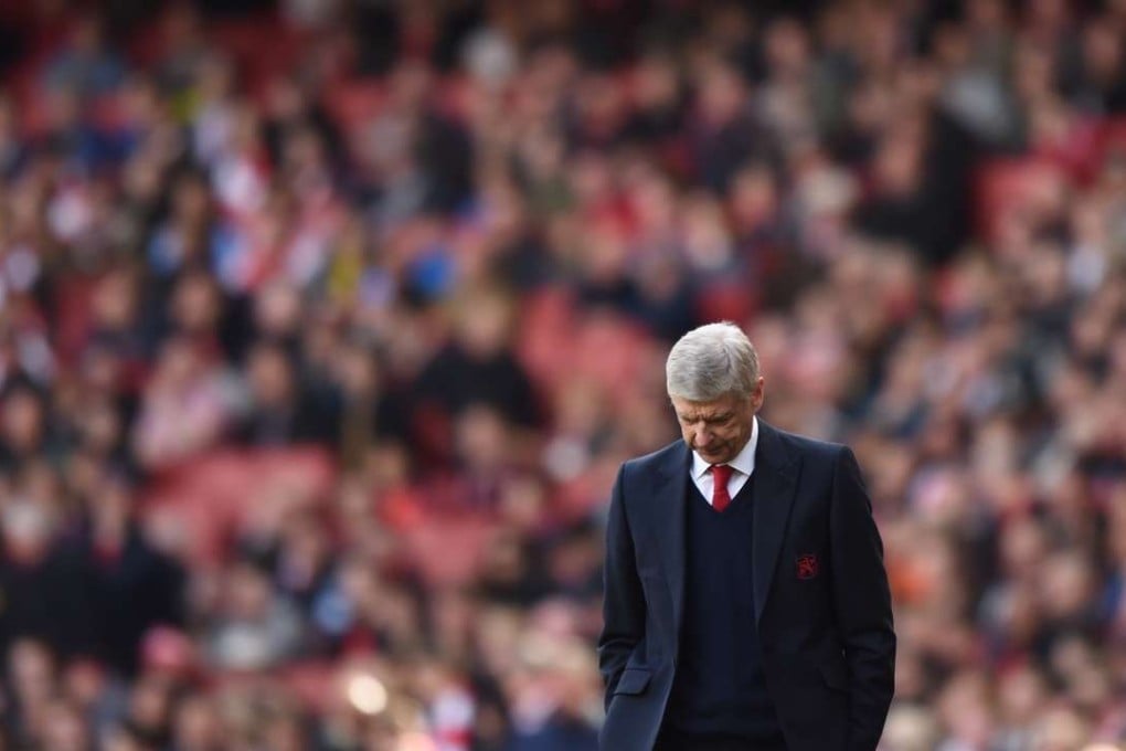 Arsenal boss Arsene Wenger called on his team to recover from the Crystal Palace draw with a win against West Brom on Thursday. Photo: Reuters